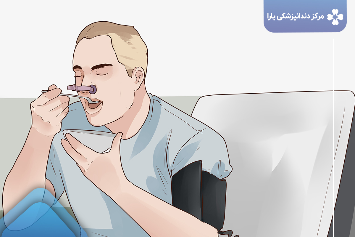 آنافیلاکسی در سندرم آلرژی دهان