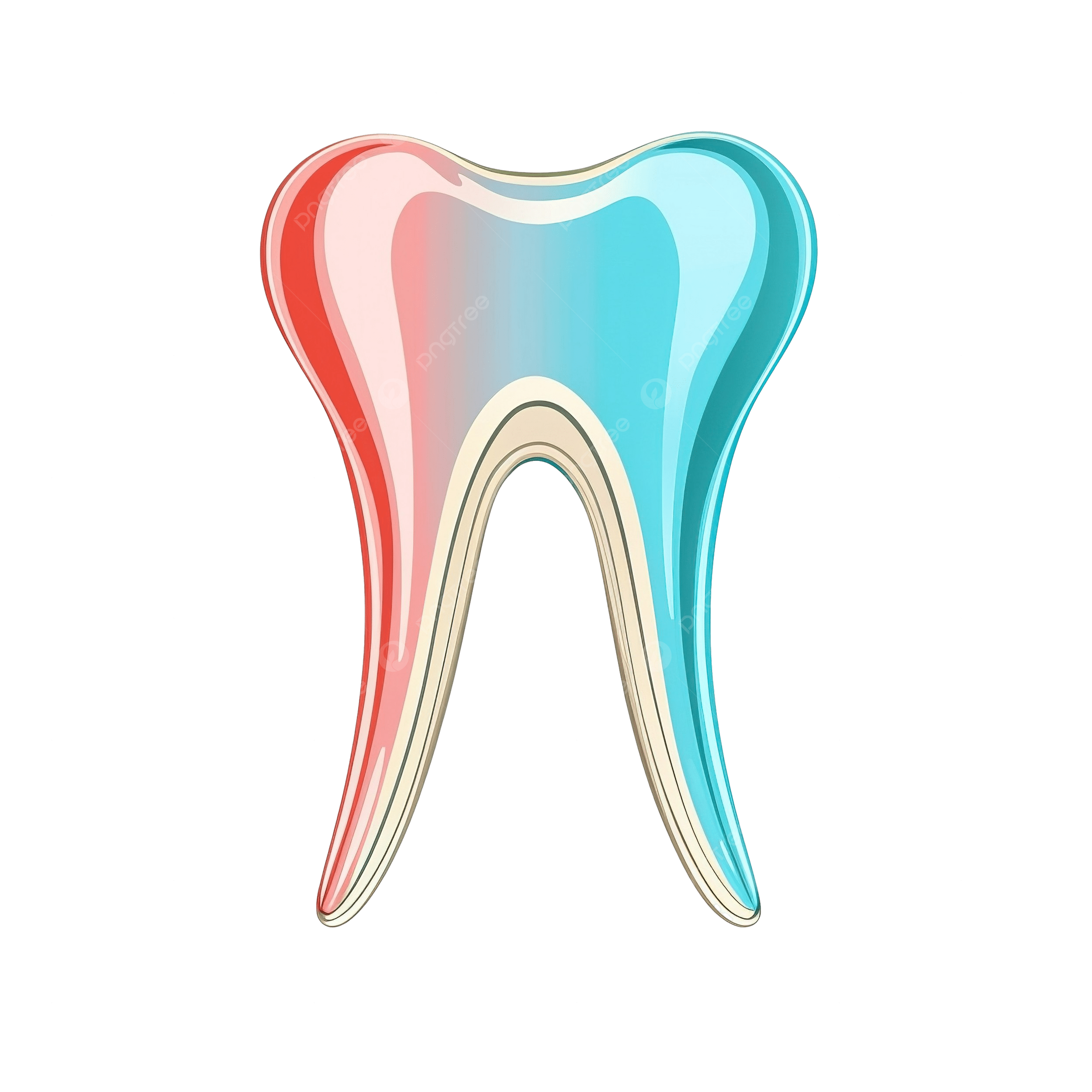 pngtree tooth anatomy symbol color png image 14647347